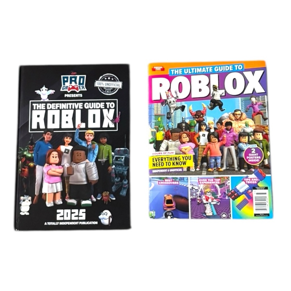 Roblox Book Set of 2 Roblox Book and Magazine Kids Video Games